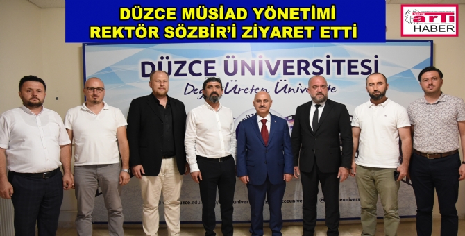 Düzce Müsiad’tan  Tebrik Ziyareti